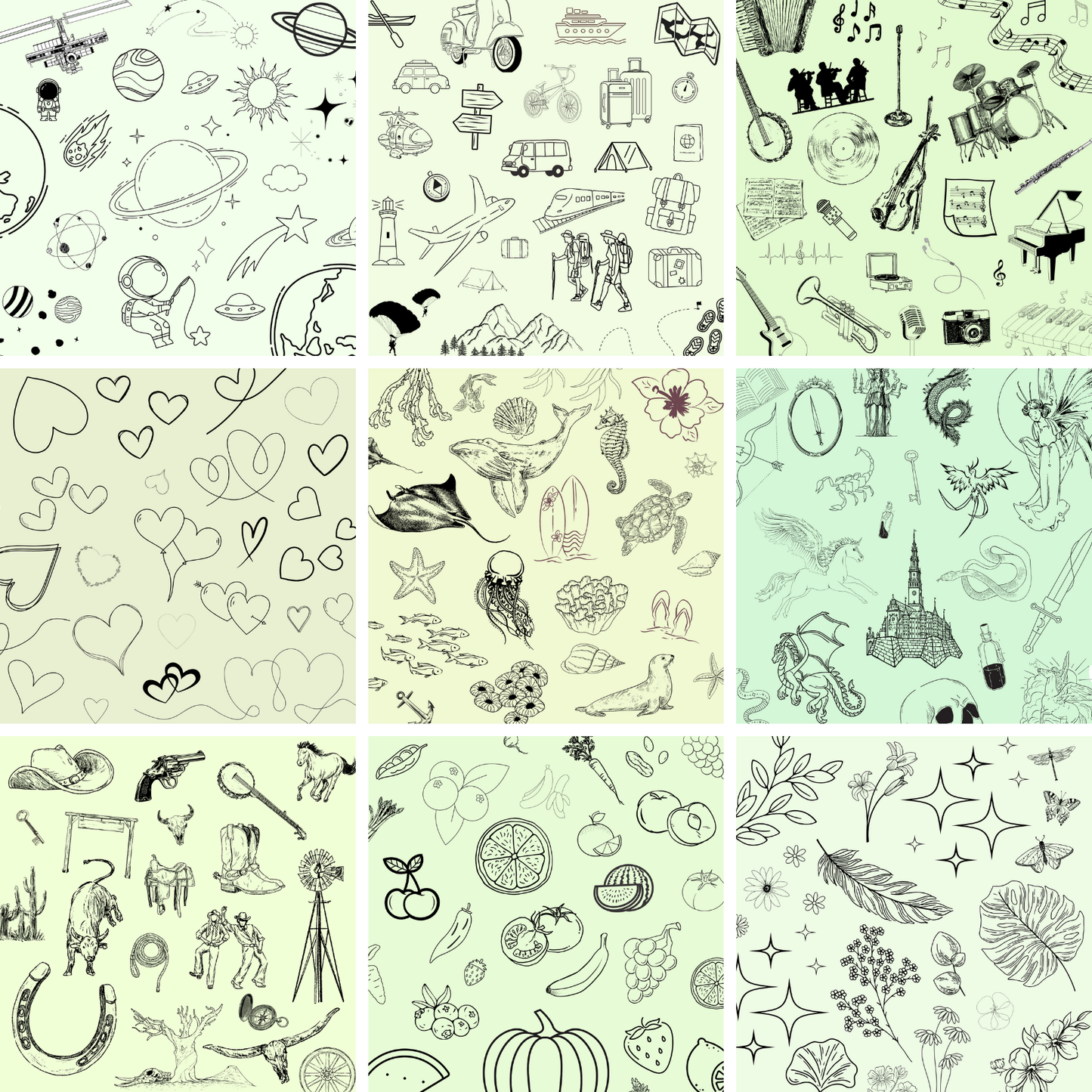 The Toned Bundle in Green