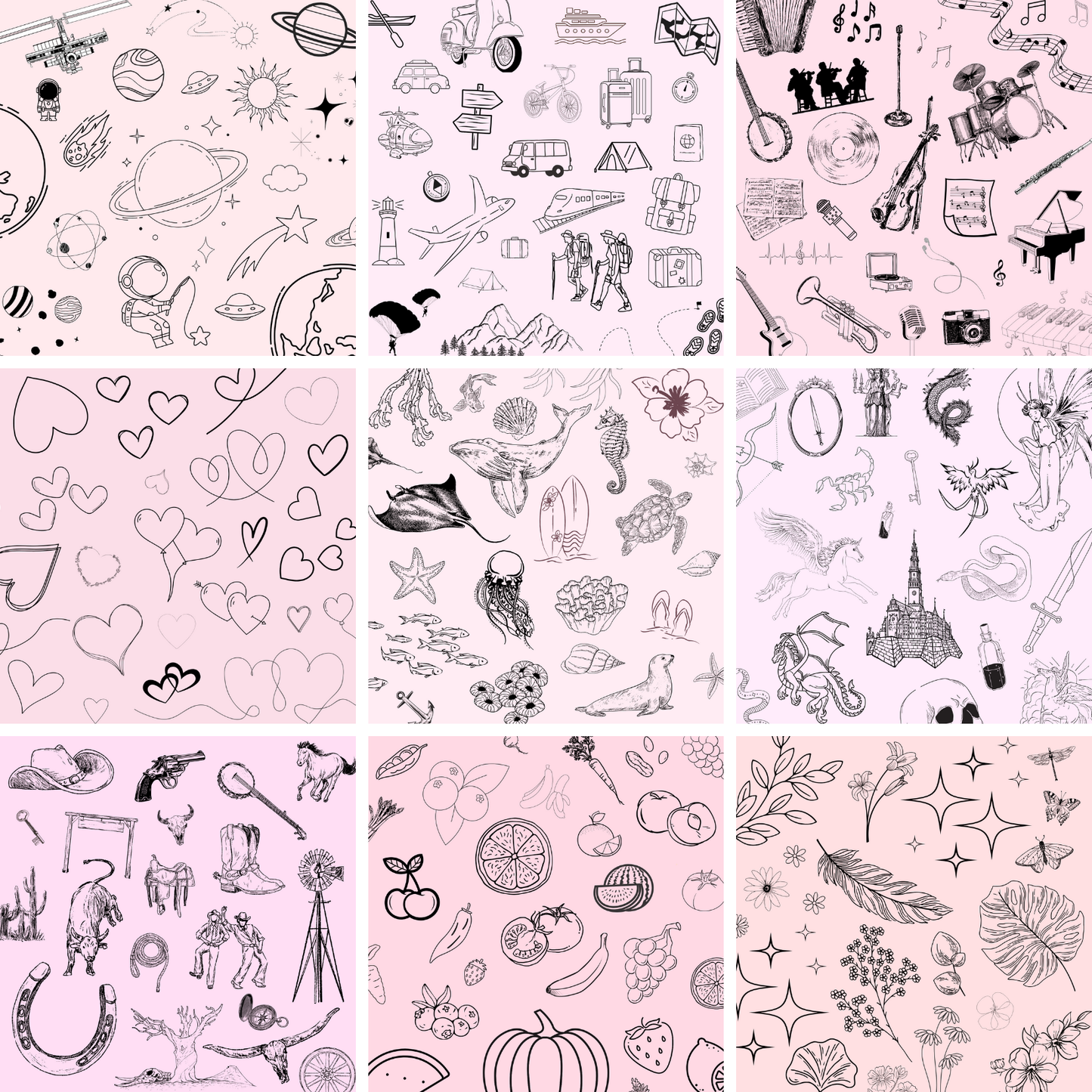 The Toned Bundle in Pink