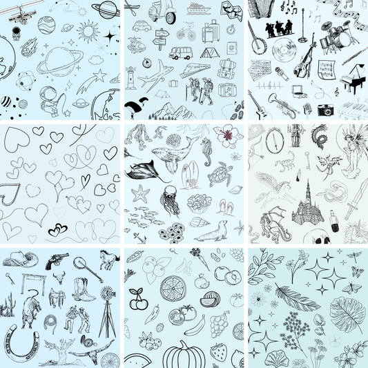 The Toned Bundle in Blue